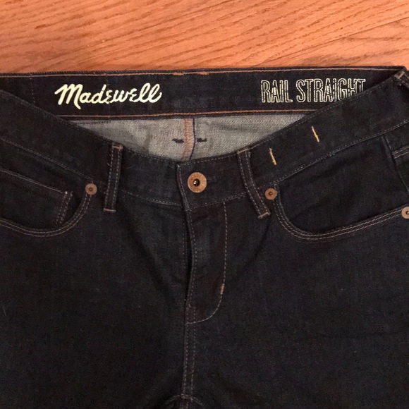 Madewell Denim - Madewell Rail Straight Jeans